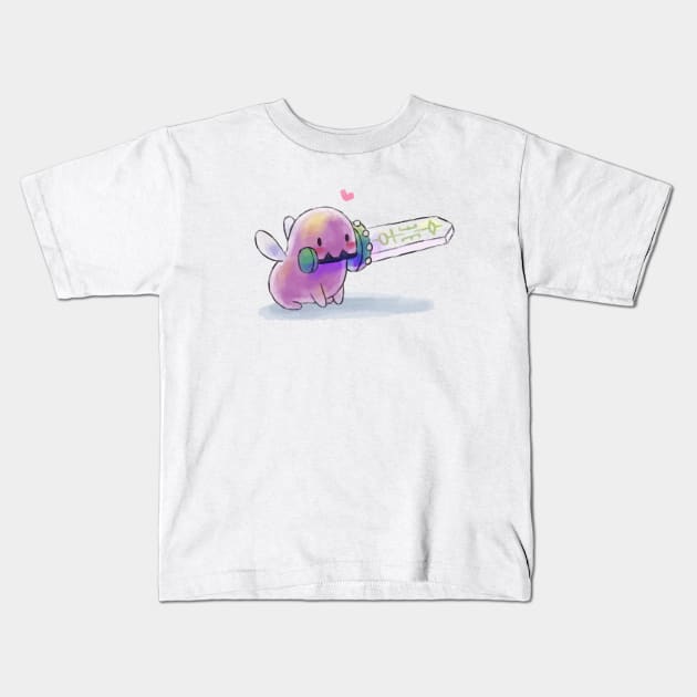 Carbot Zergling Kids T-Shirt by christinehearst